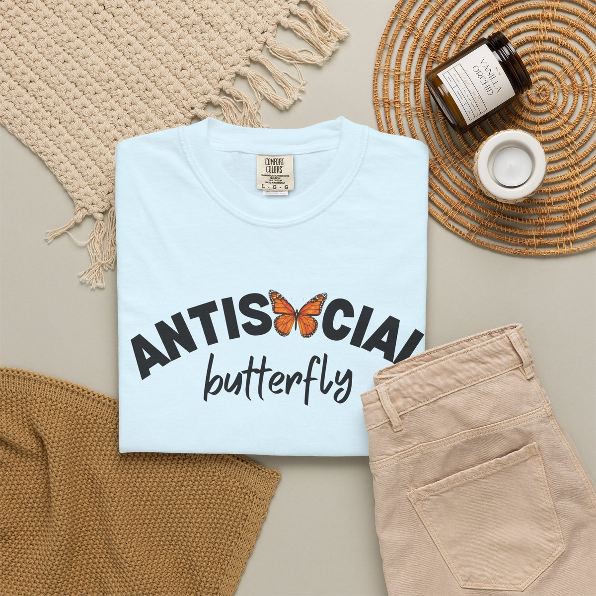 Antisocial Butterfly Tee