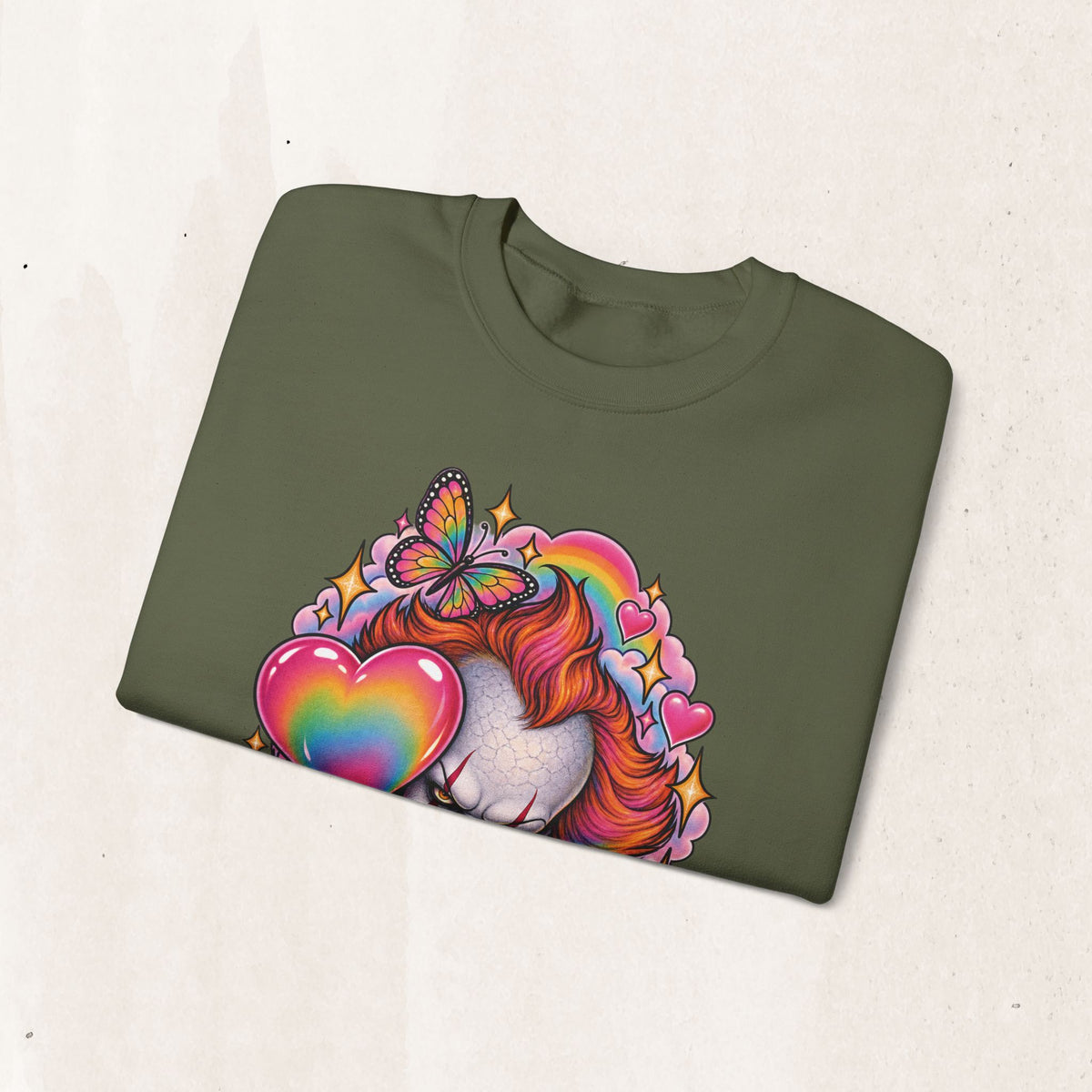 Pennywise Rainbow Crewneck Sweatshirt