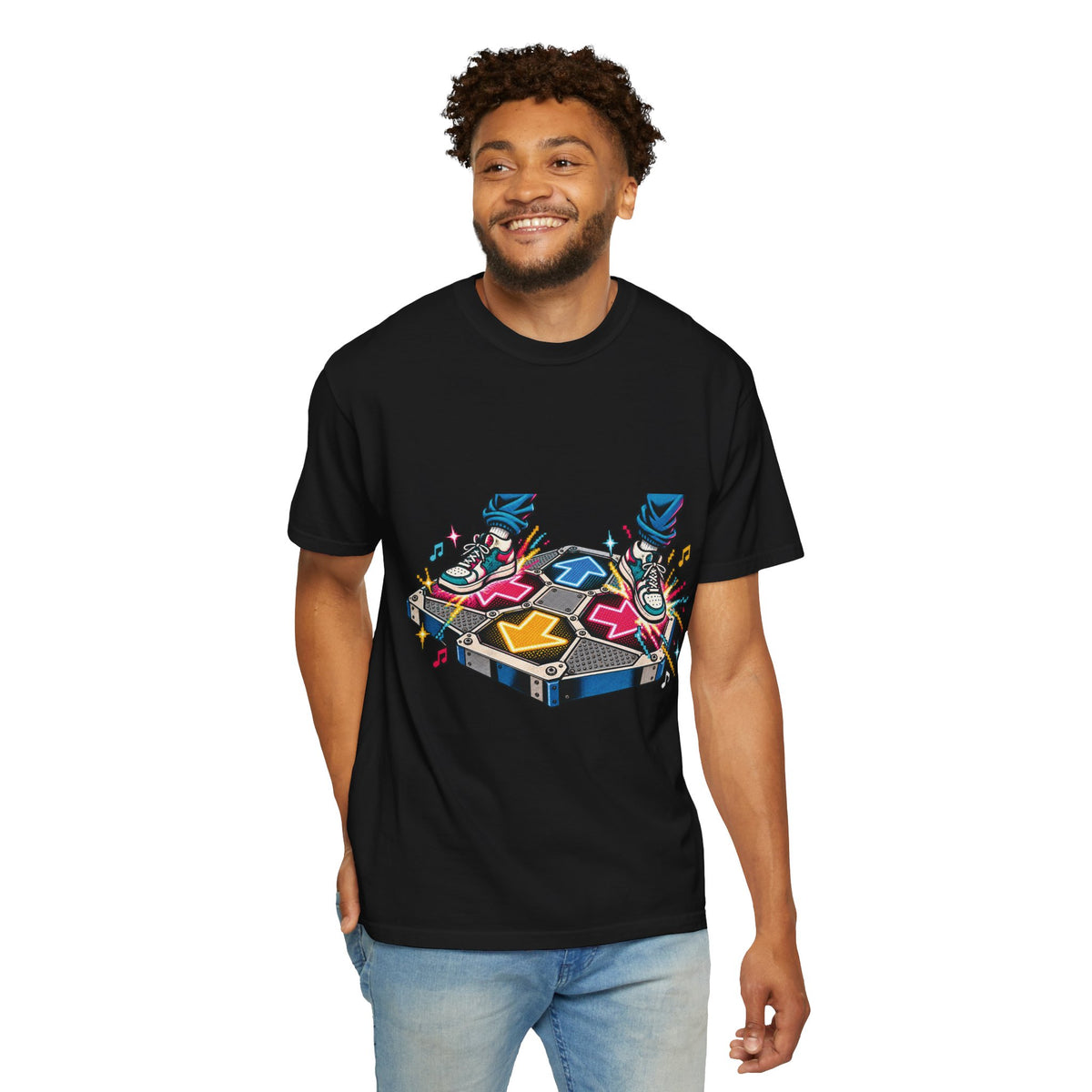 Retro Arcade DDR Game Tee