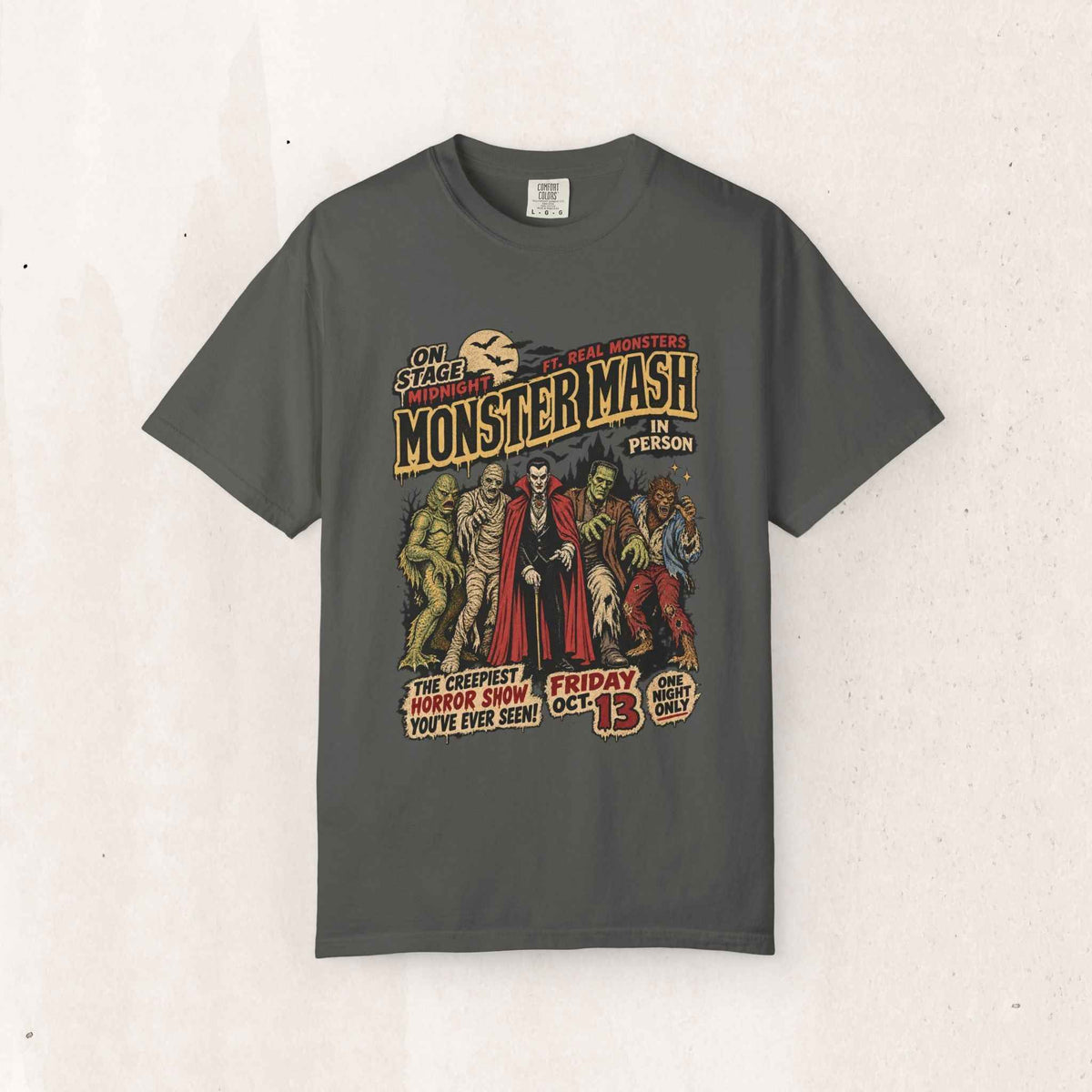 Monster Mash Vintage Horror Tee – Pepper