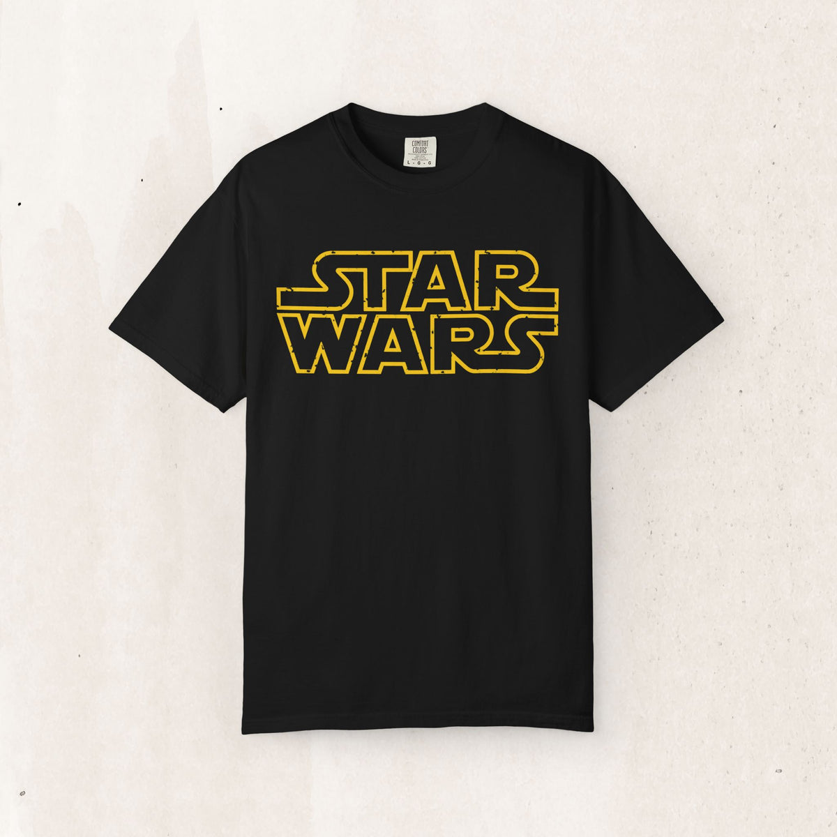 Star Wars A New Hope Quote Graphic Tee in Black, alternate view