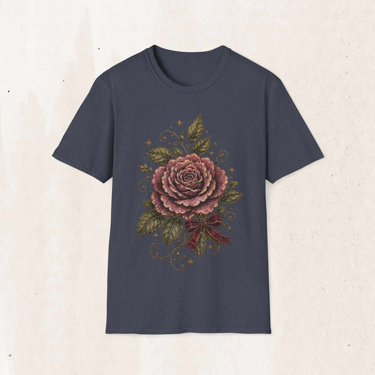 Floral Vintage Rose Tee