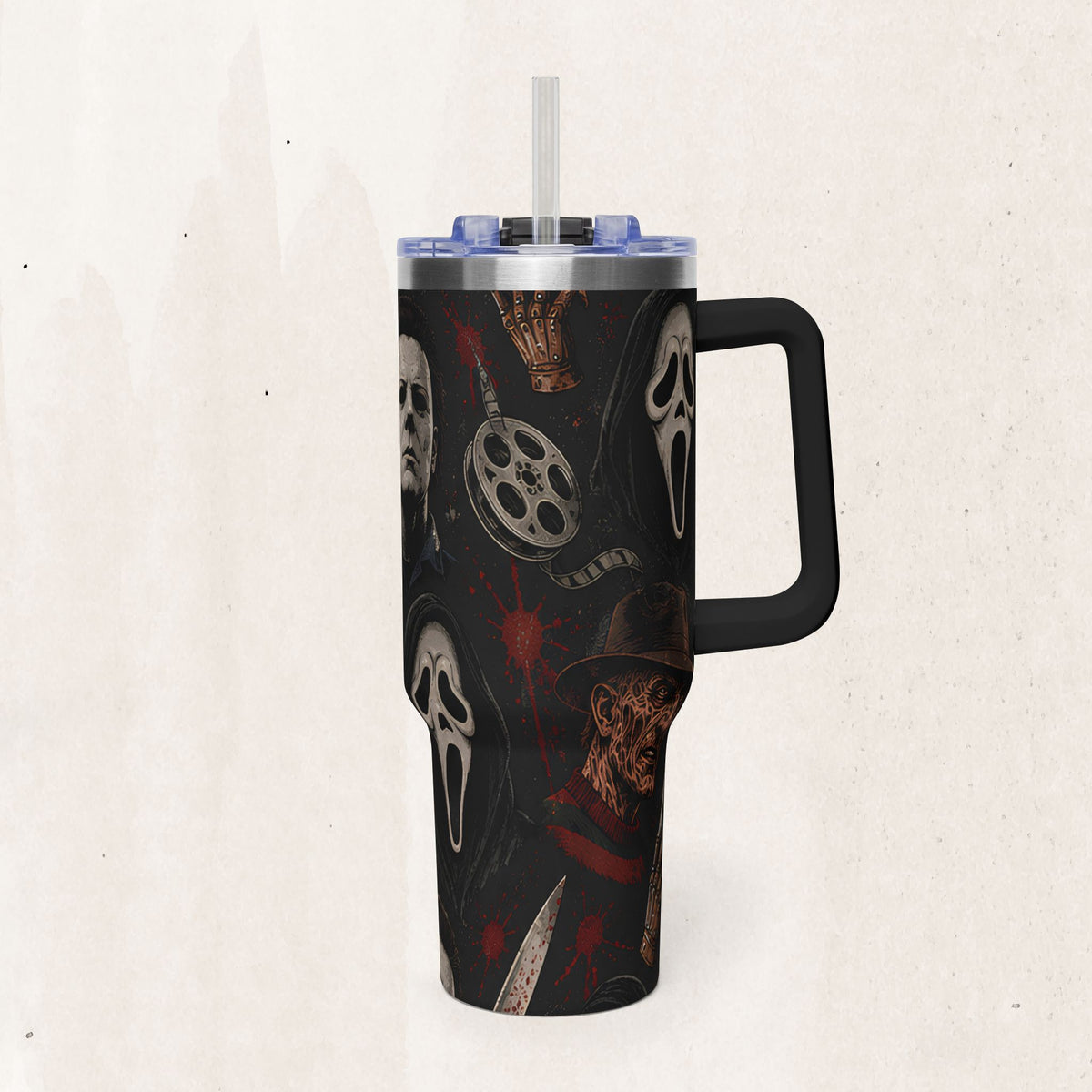 Horror Icons Vacuum Tumbler (40 oz)