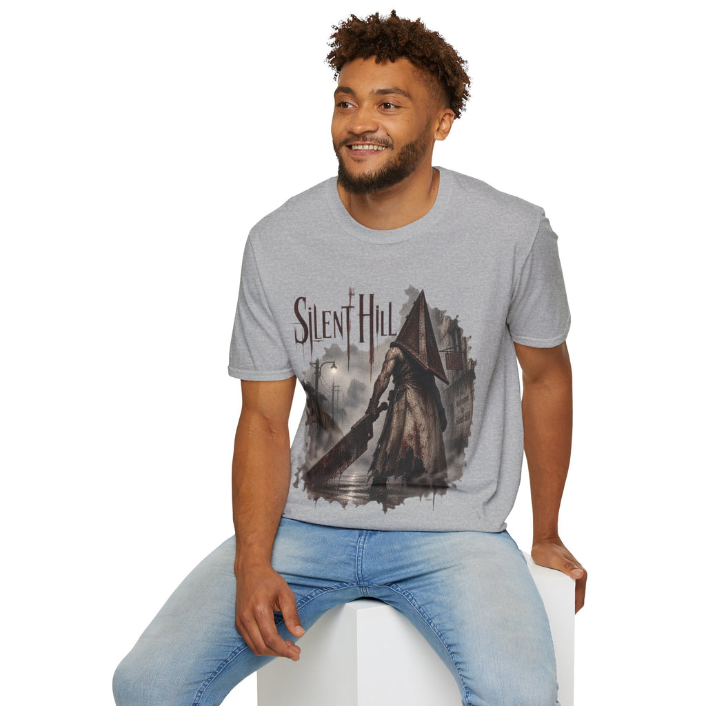 Silent Hill Graphic T‑Shirt — Pyramid Head Horror Tee