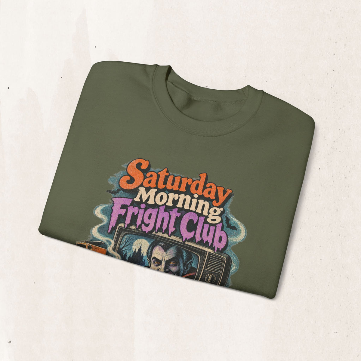 Saturday Morning Fright Club Crewneck Sweatshirt