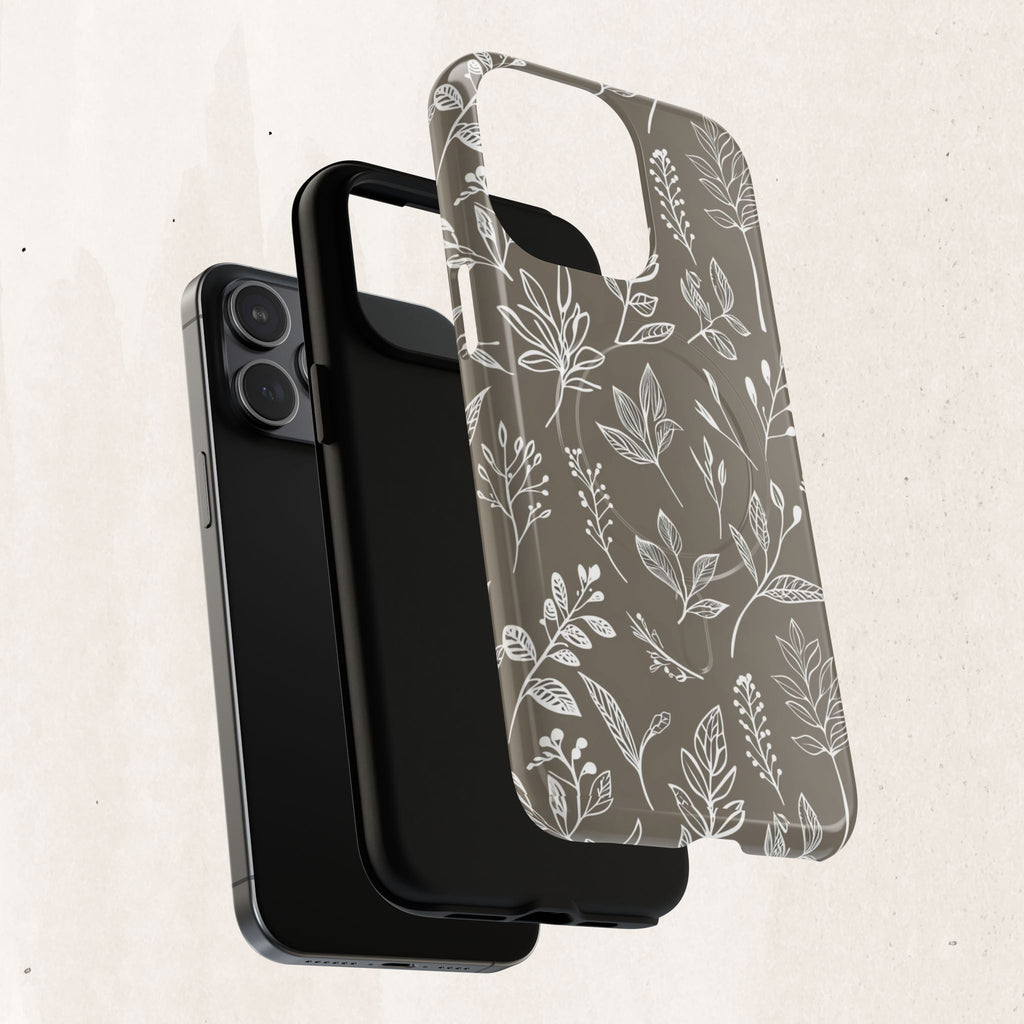 Botanical Leaf Tough Magnetic Phone Case