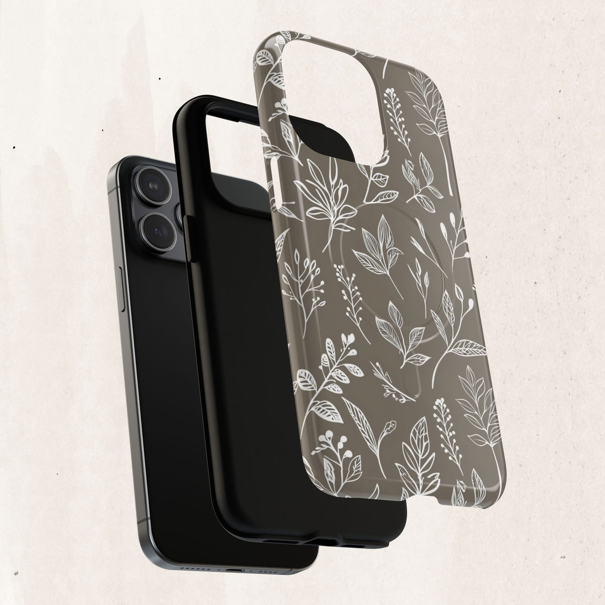 Botanical Leaf Tough Magnetic Phone Case