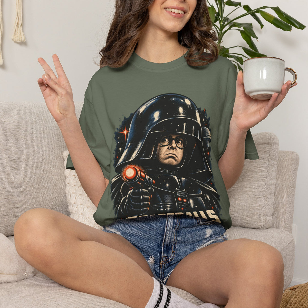 Spaceballs Dark Helmet Graphic Tee