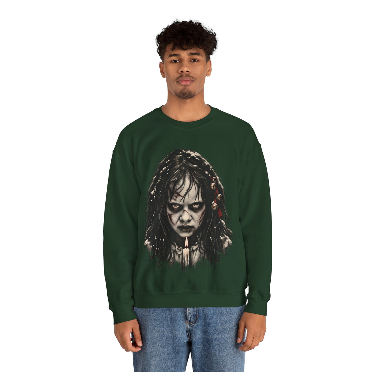 Exorcist Christmas Crewneck Sweatshirt
