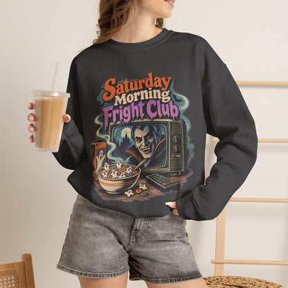 Saturday Morning Fright Club Crewneck Sweatshirt