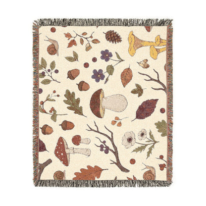 Autumn Forage Woven Blanket