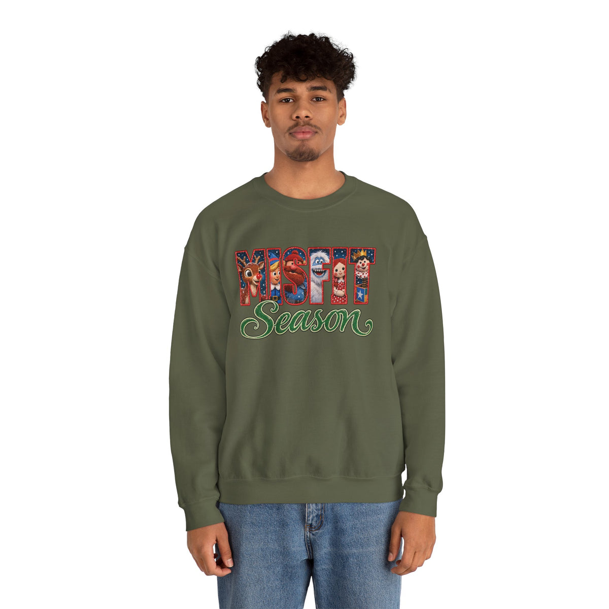 Rudolph "Misfit Season" Crewneck Sweatshirt