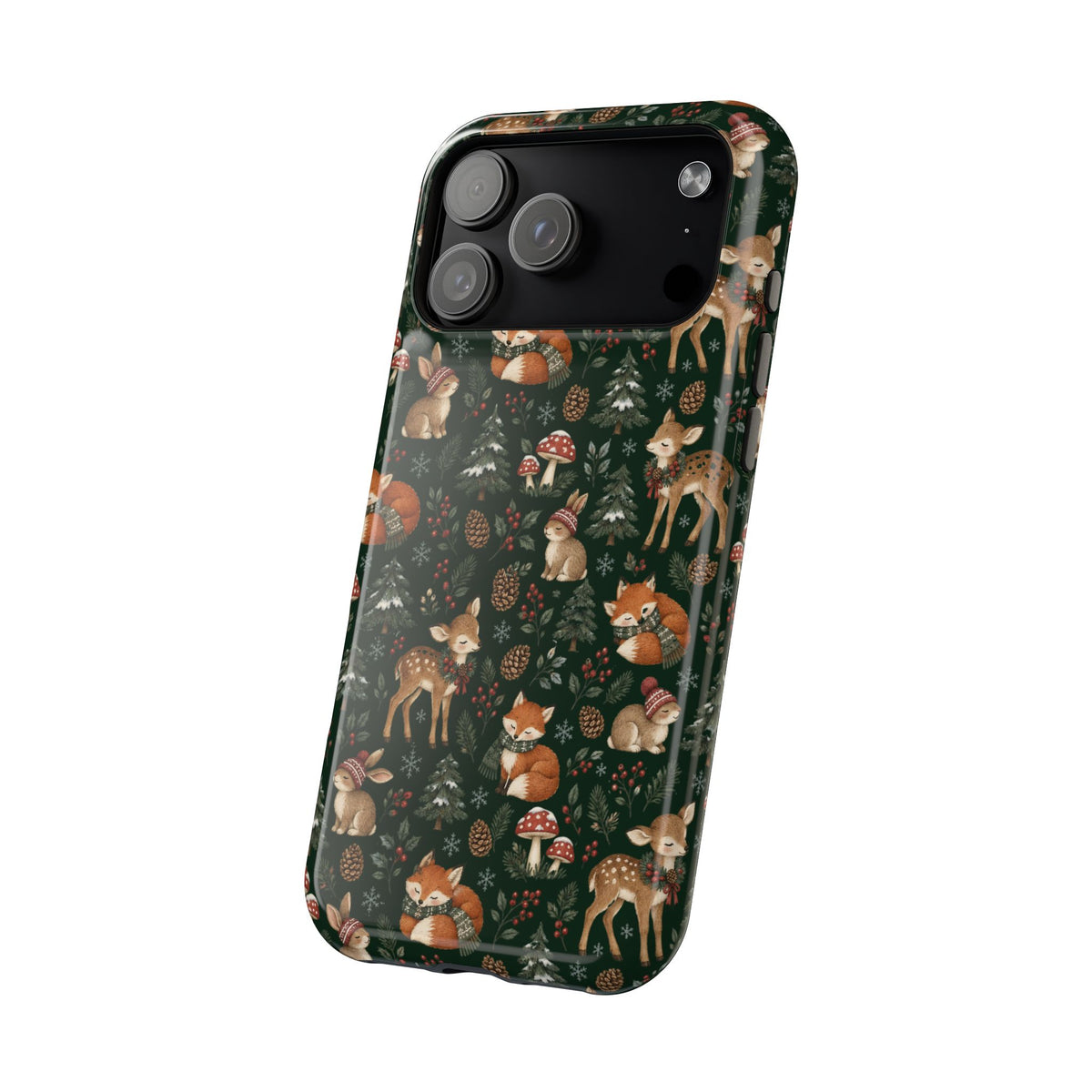 Woodland Fox & Deer MagSafe Phone Case, alternate view