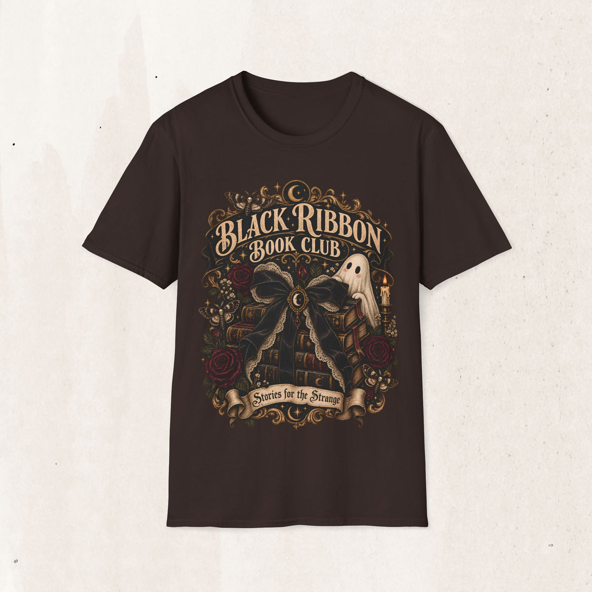 Black Ribbon Book Club Graphic Tee