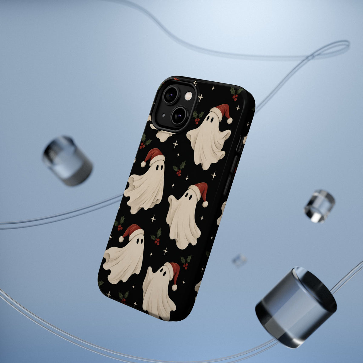 Christmas Ghost iPhone Case, alternate view