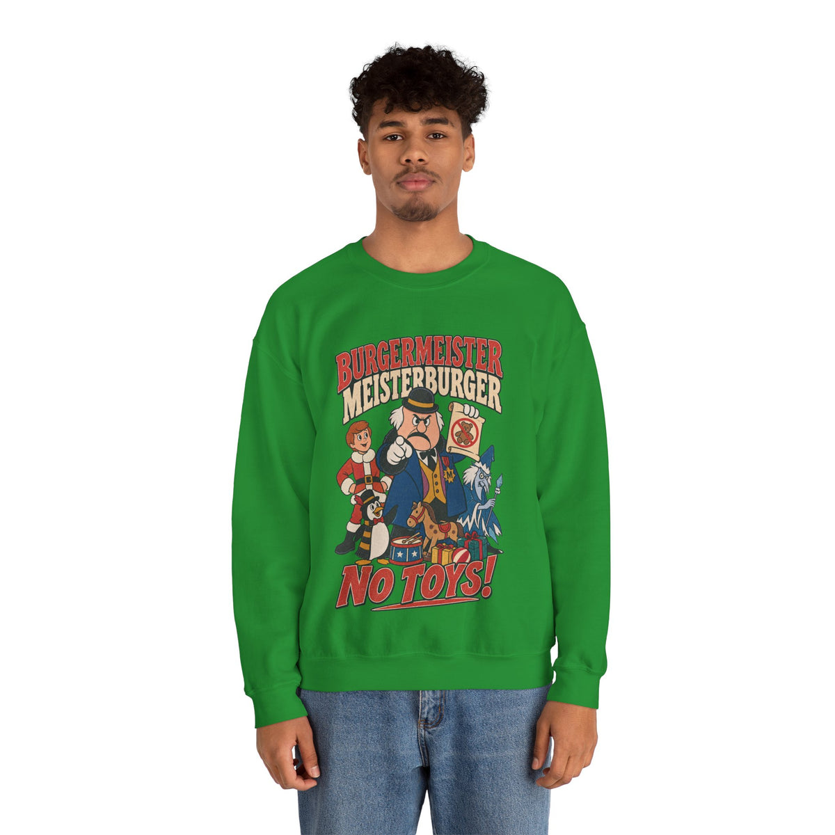 Meisterburger 'No Toys!' Crewneck Sweatshirt