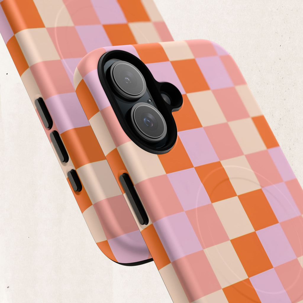 Checkerboard Magnetic Phone Case