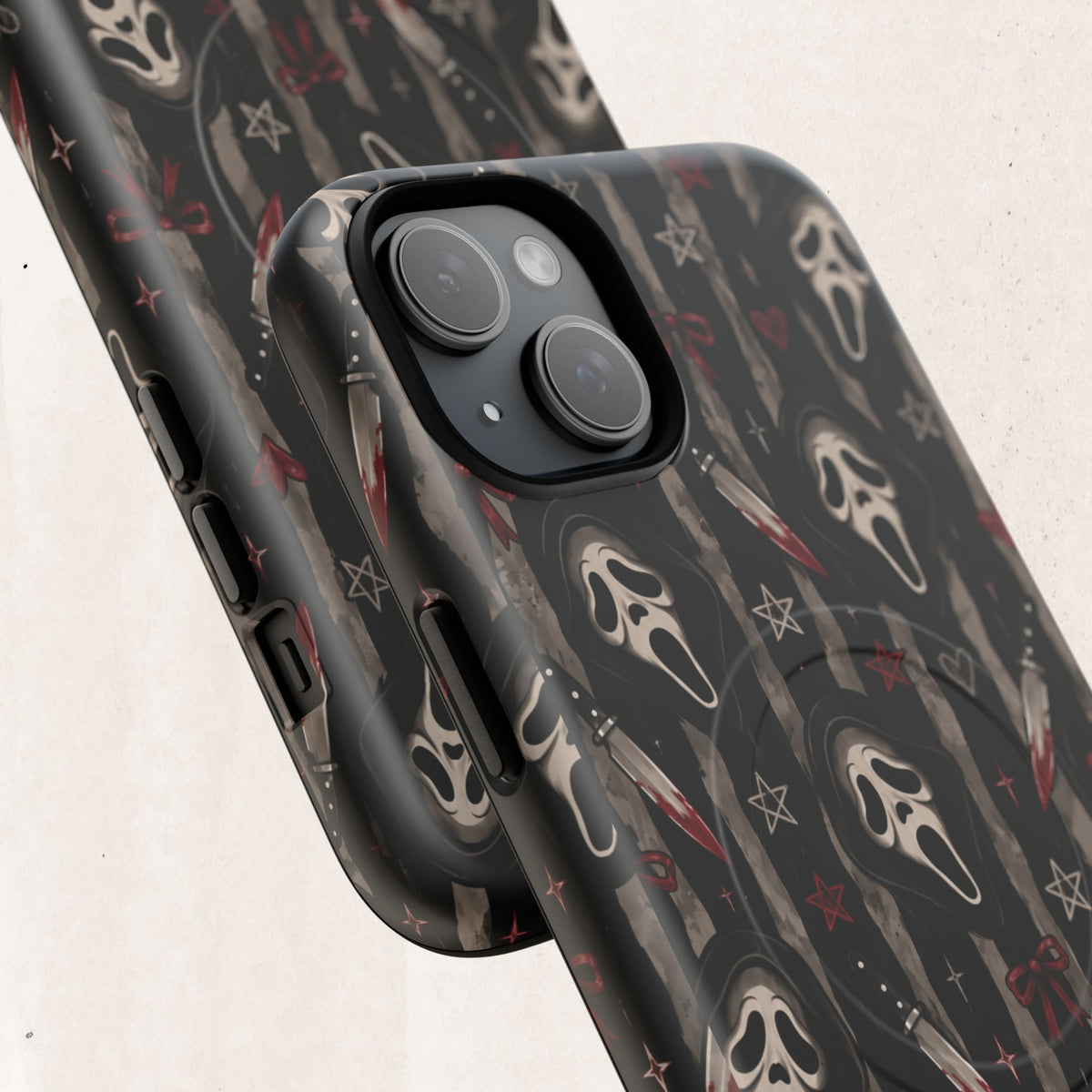 Ghostface Pattern iPhone Case
