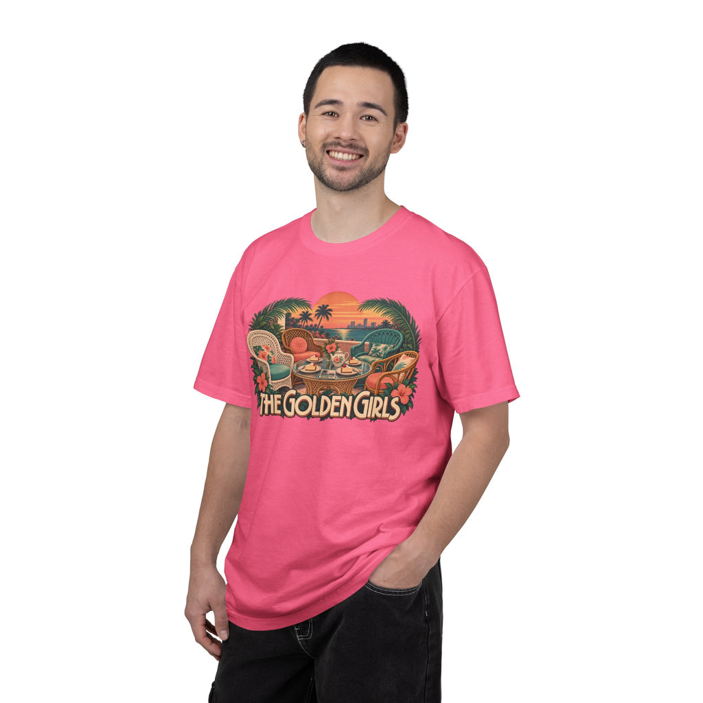 Golden Girls Retro Sunset Tee