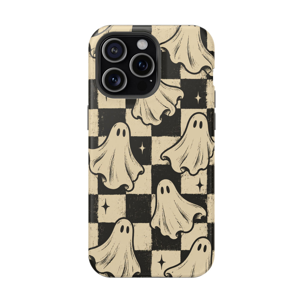 Ghost Checker Magnetic Phone Case, alternate view