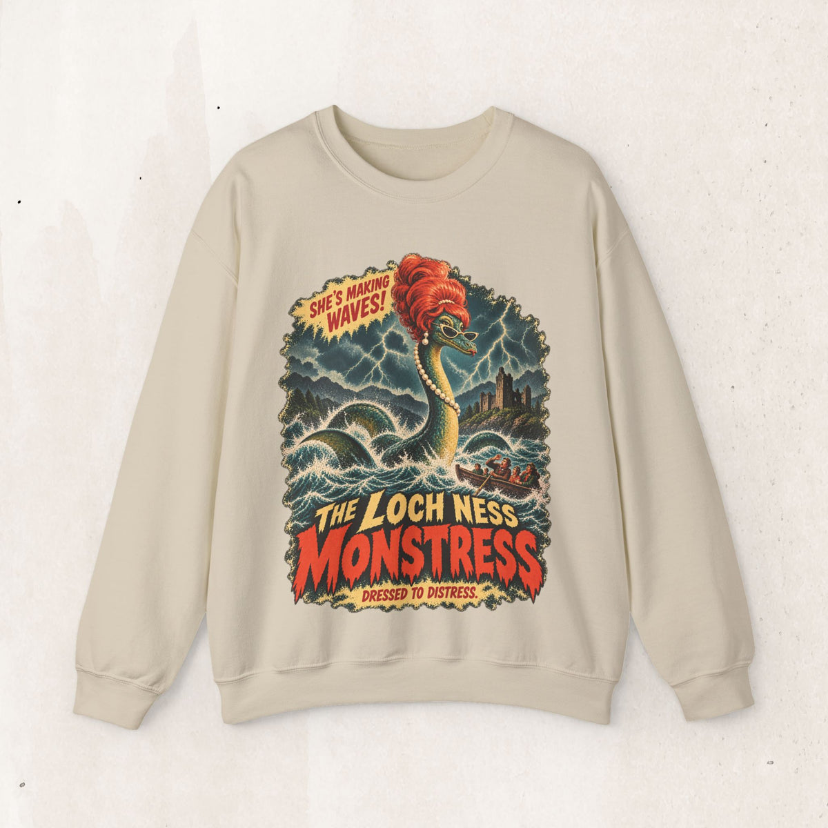 Loch Ness Monstress Sweatshirt