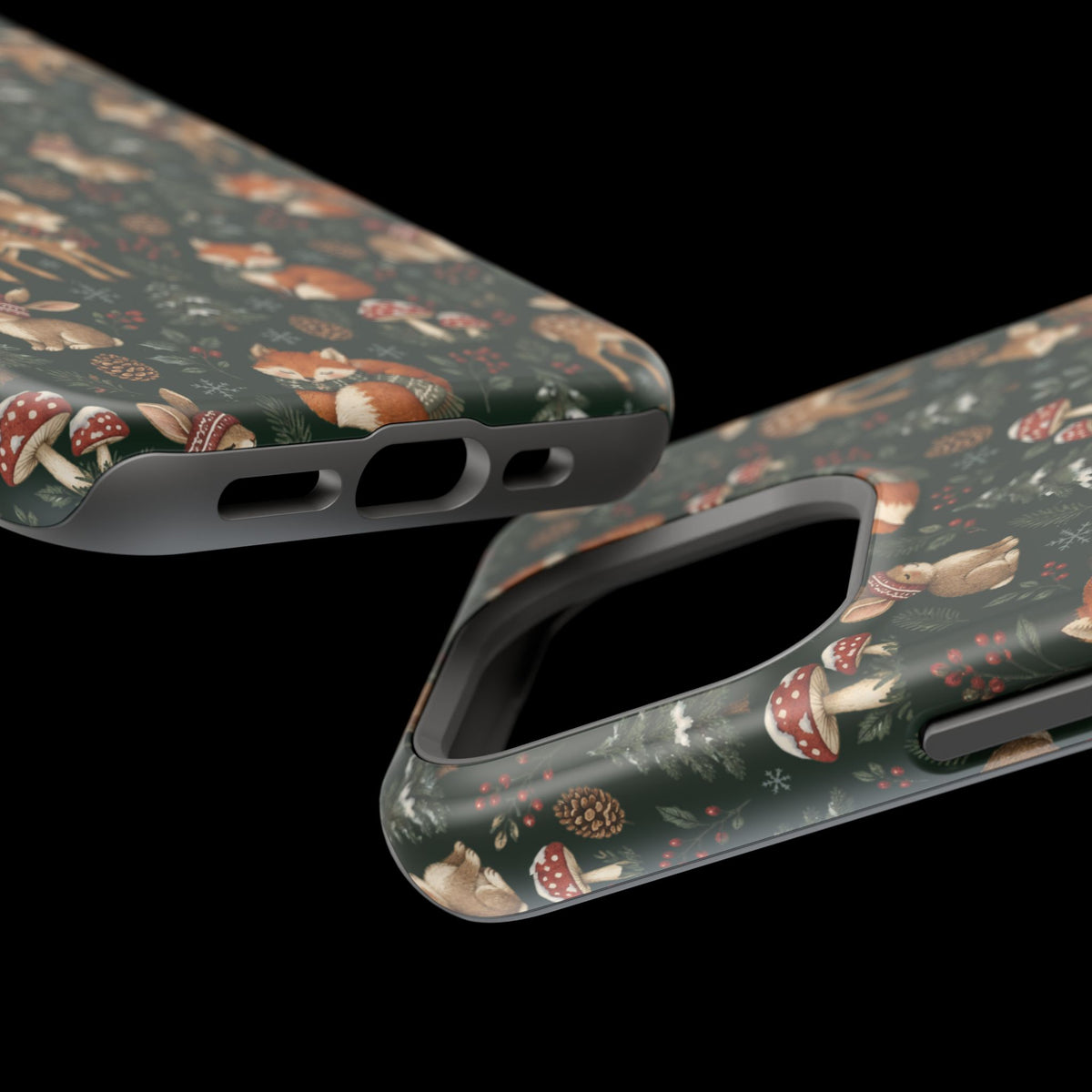 Woodland Fox & Deer MagSafe Phone Case, alternate view