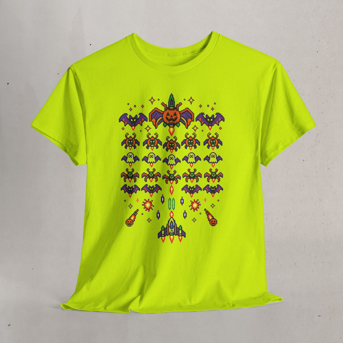 Halloween Galaga Graphic Tee