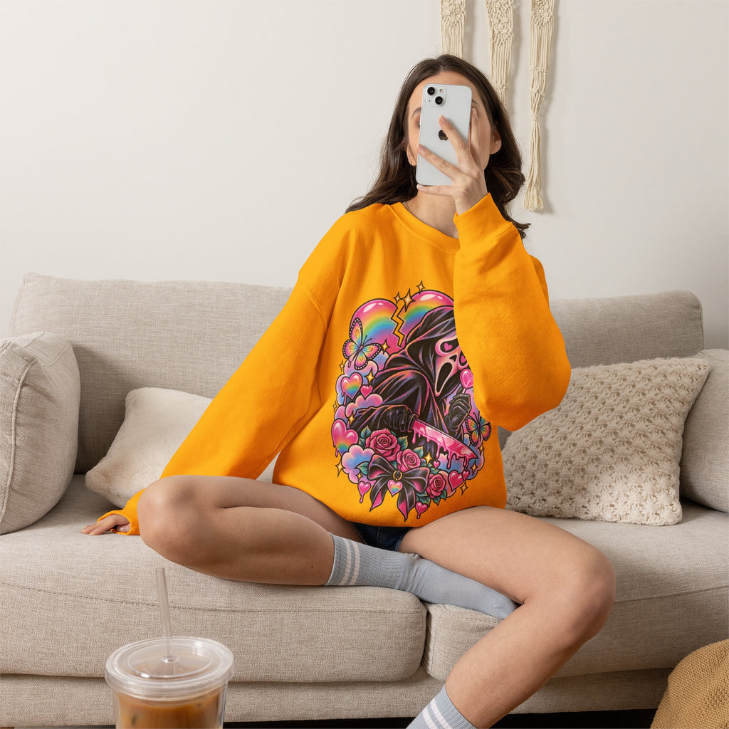 Ghostface Rainbow Crewneck Sweatshirt