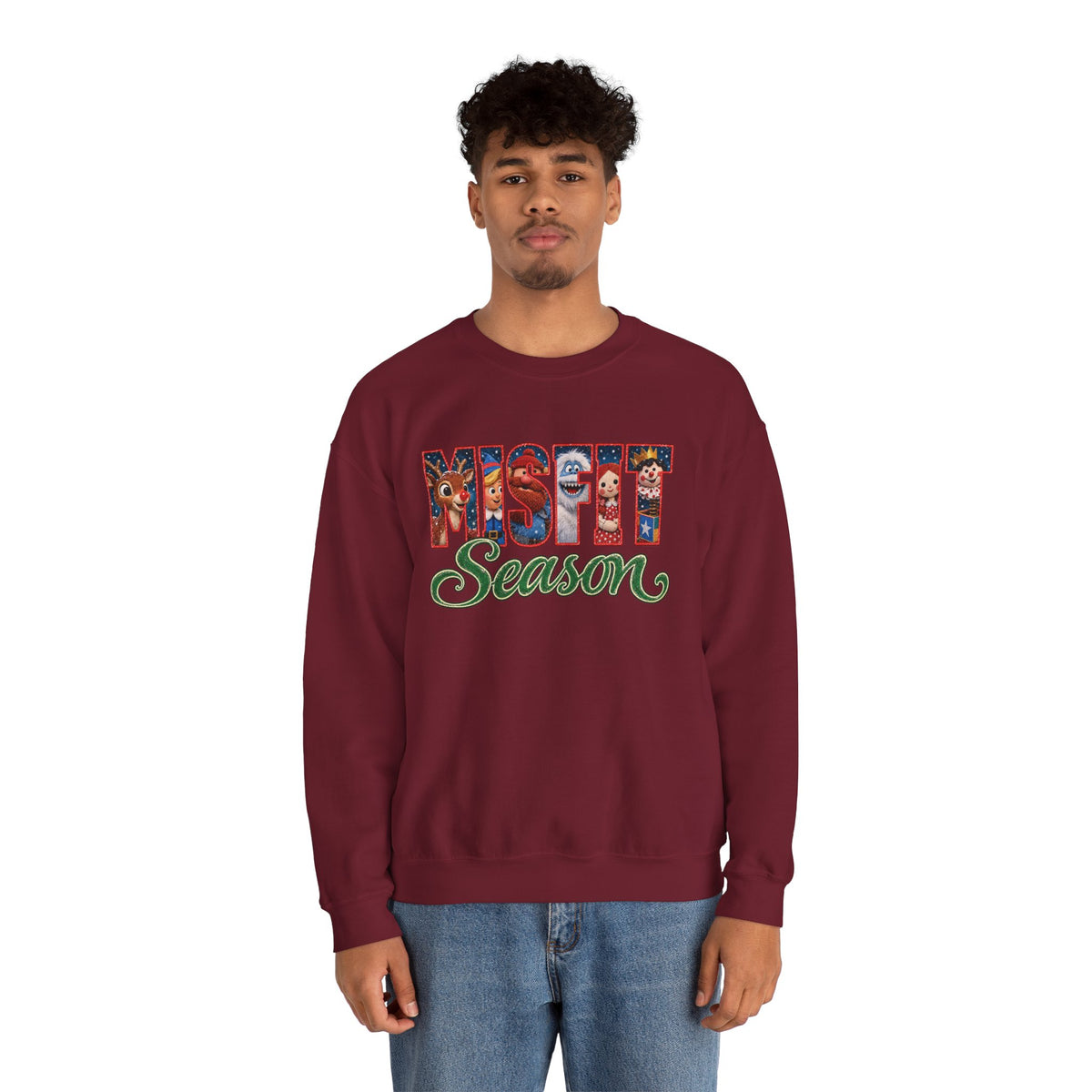 Rudolph "Misfit Season" Crewneck Sweatshirt