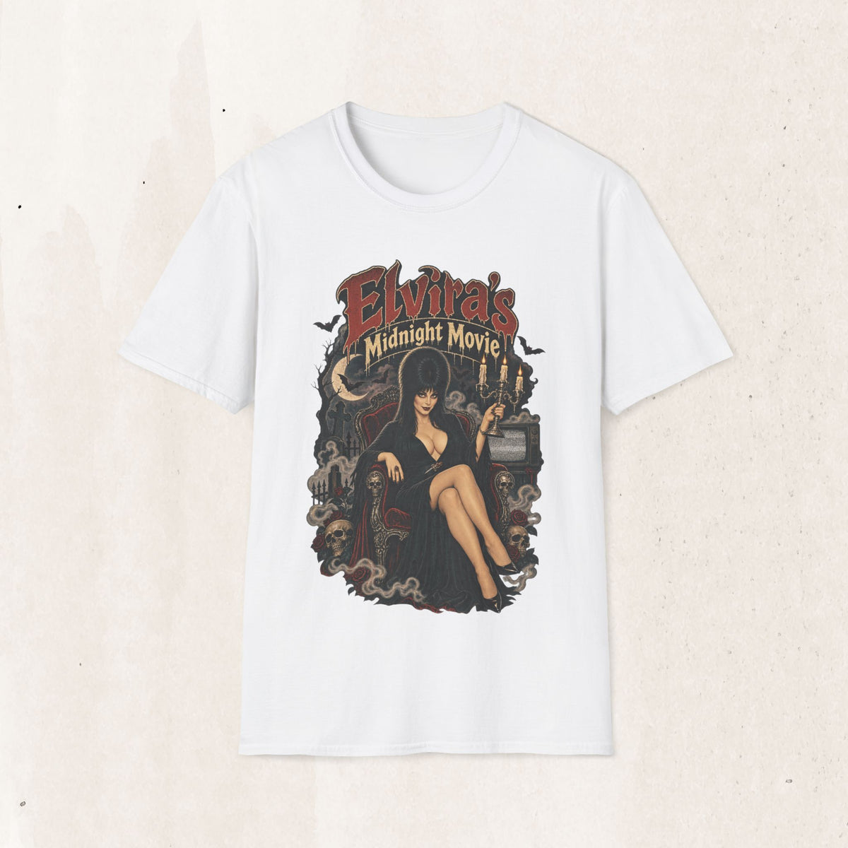 Elvira's Midnight Movie T-Shirt