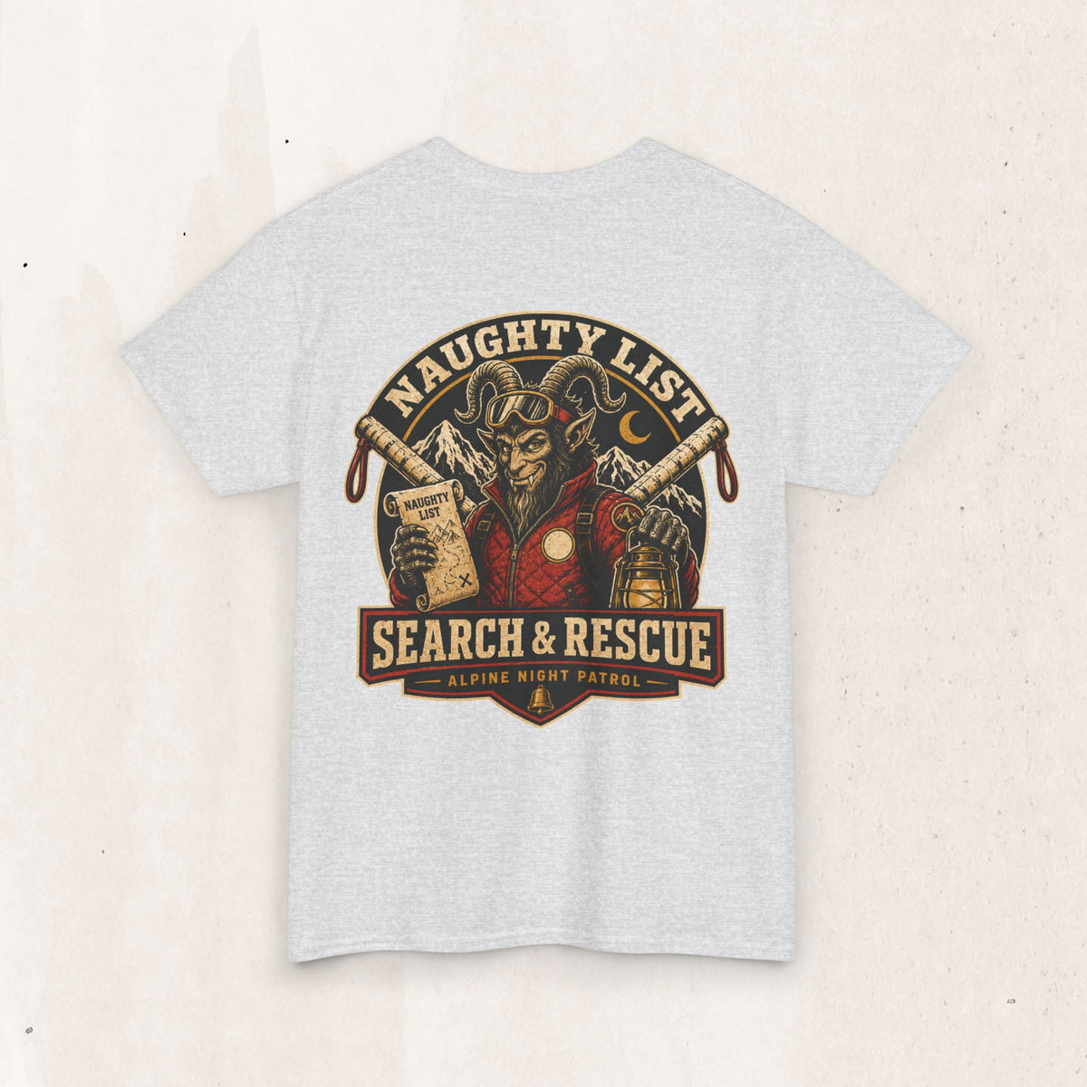 Naughty List Search & Rescue Graphic Tee