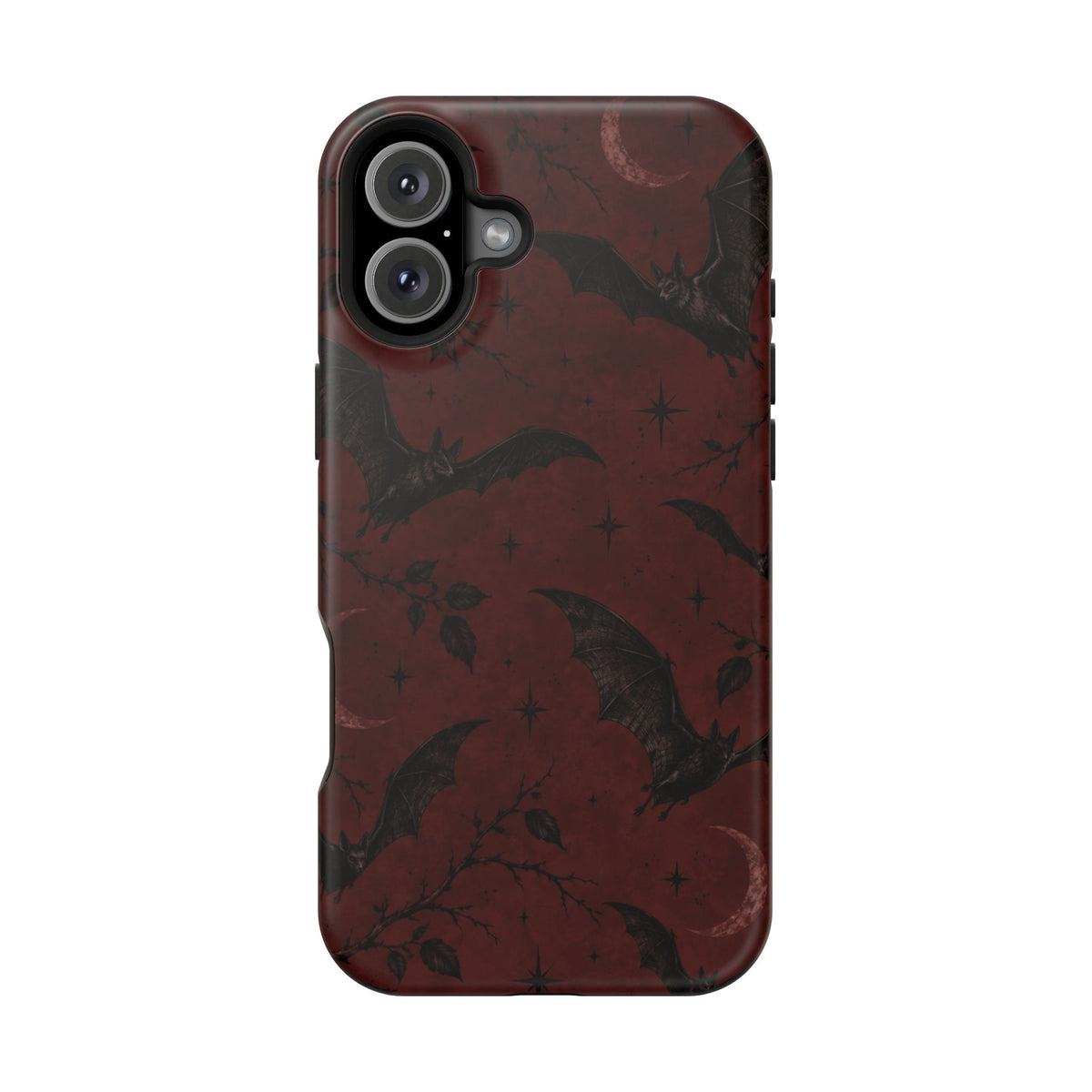 Gothic Bat Moon Magnetic Phone Case, alternate view