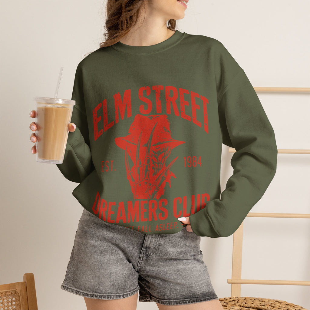 Elm Street Dreamers Club Crewneck Sweatshirt