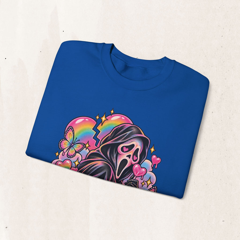 Ghostface Rainbow Crewneck Sweatshirt