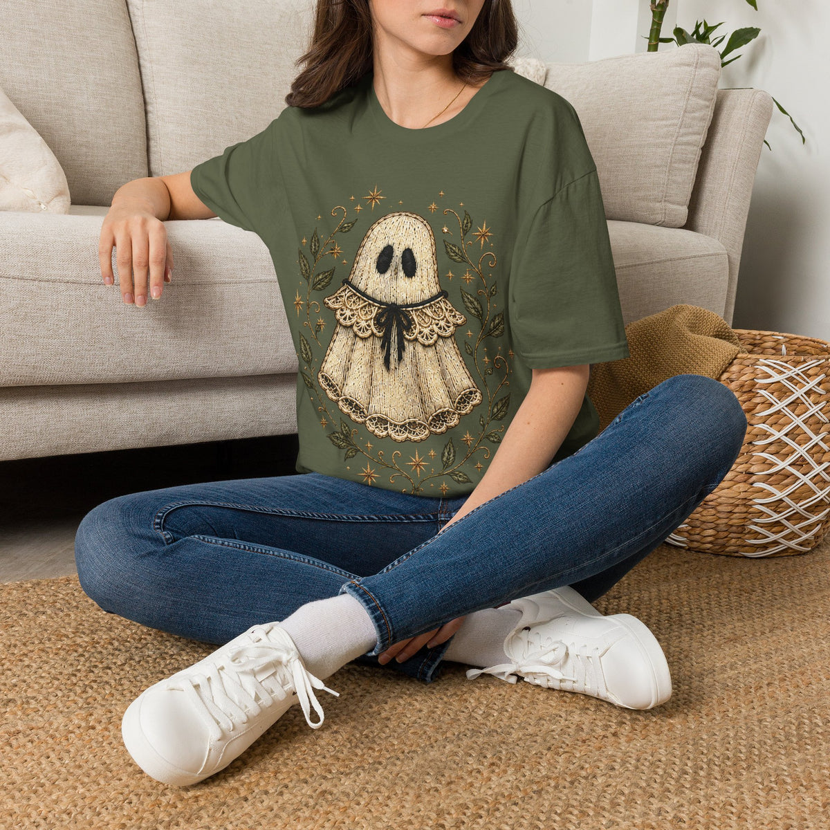 Vintage Lace Ghost Tee