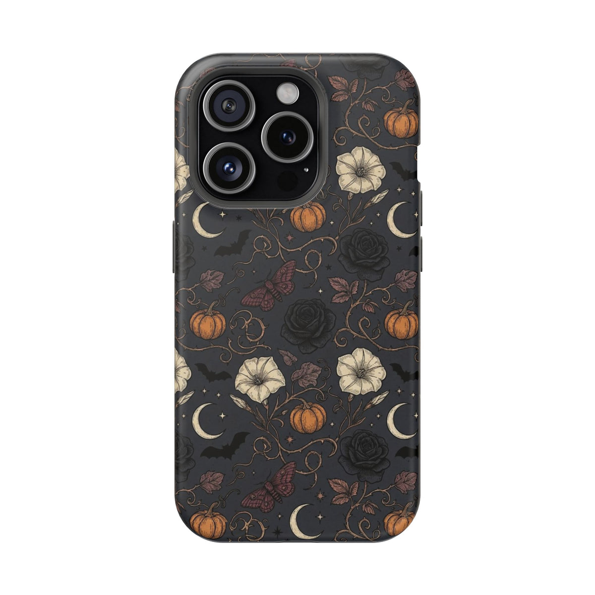 Halloween Floral Magnetic Phone Case, alternate view