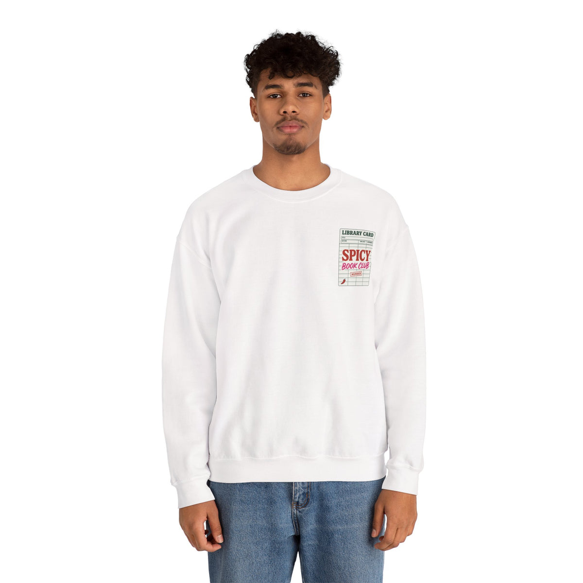Spicy Book Club Crewneck Sweatshirt Printify