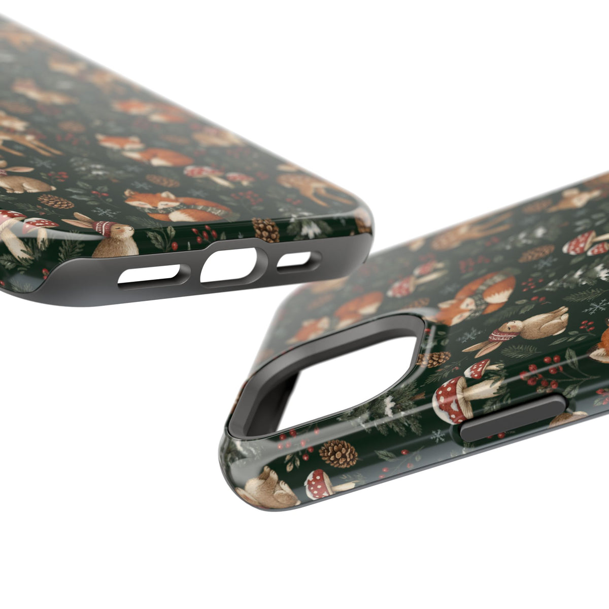 Woodland Fox & Deer MagSafe Phone Case, alternate view