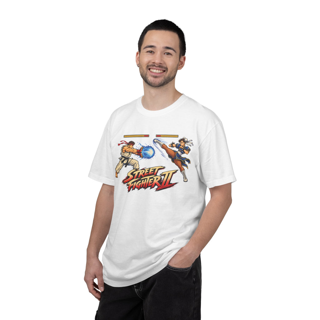 Street Fighter II Ryu vs Chun-Li Graphic Tee
