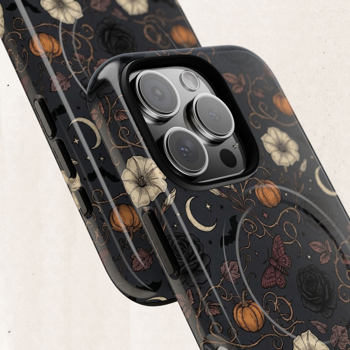 Halloween Floral Magnetic Phone Case
