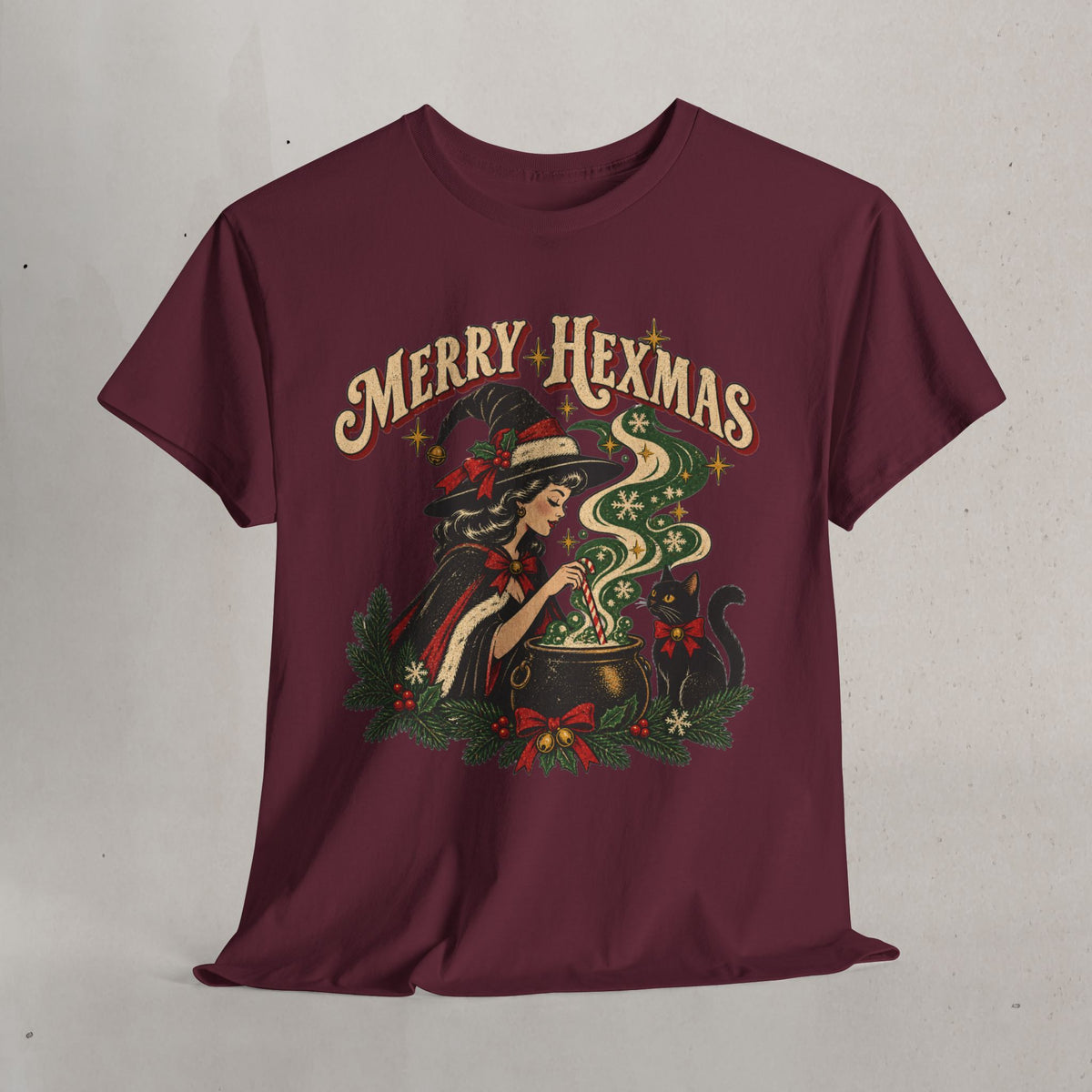 Merry Hexmas Witch Tee