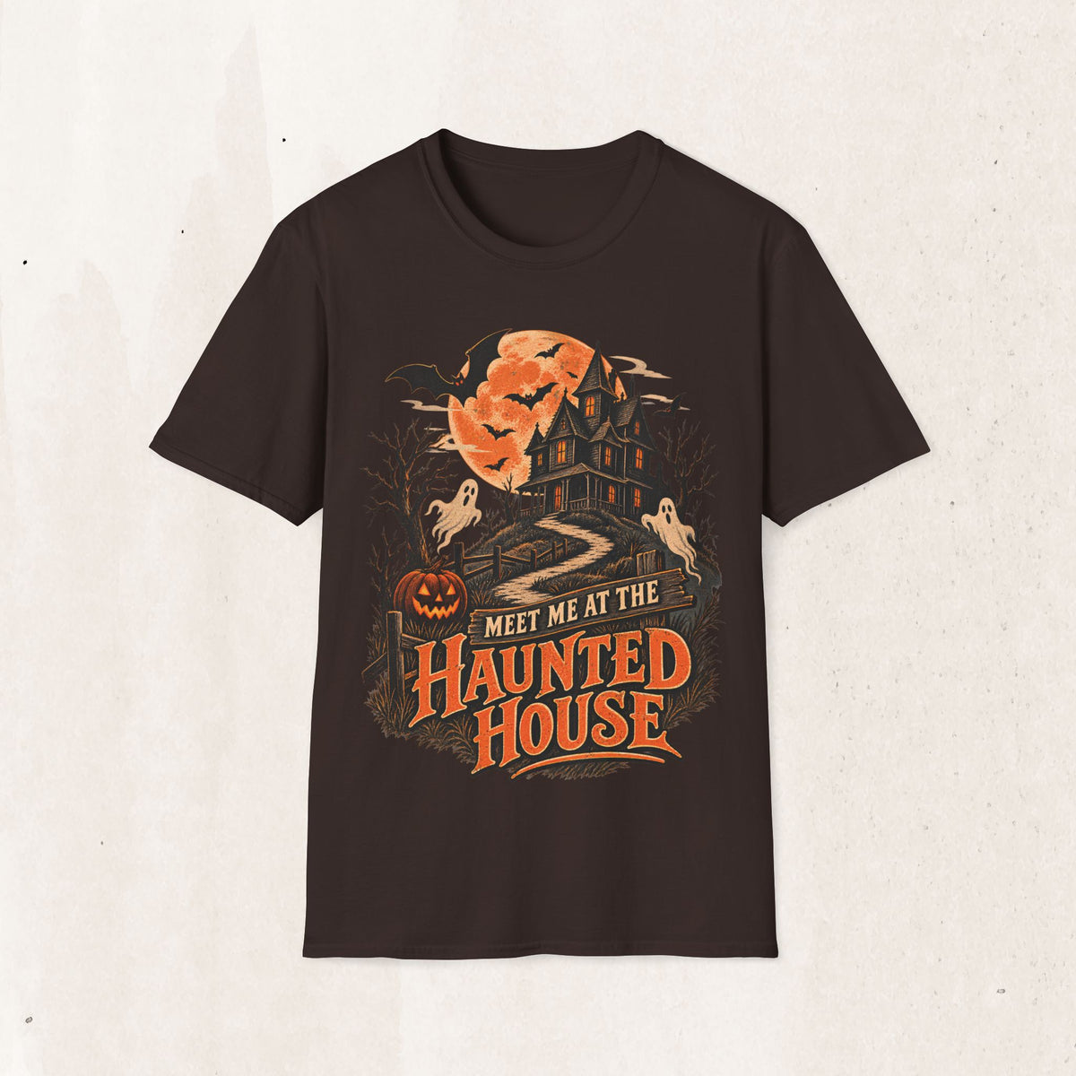 Haunted House Halloween Tee