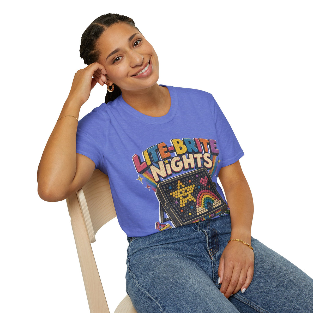 Lite-Brite Graphic Tee