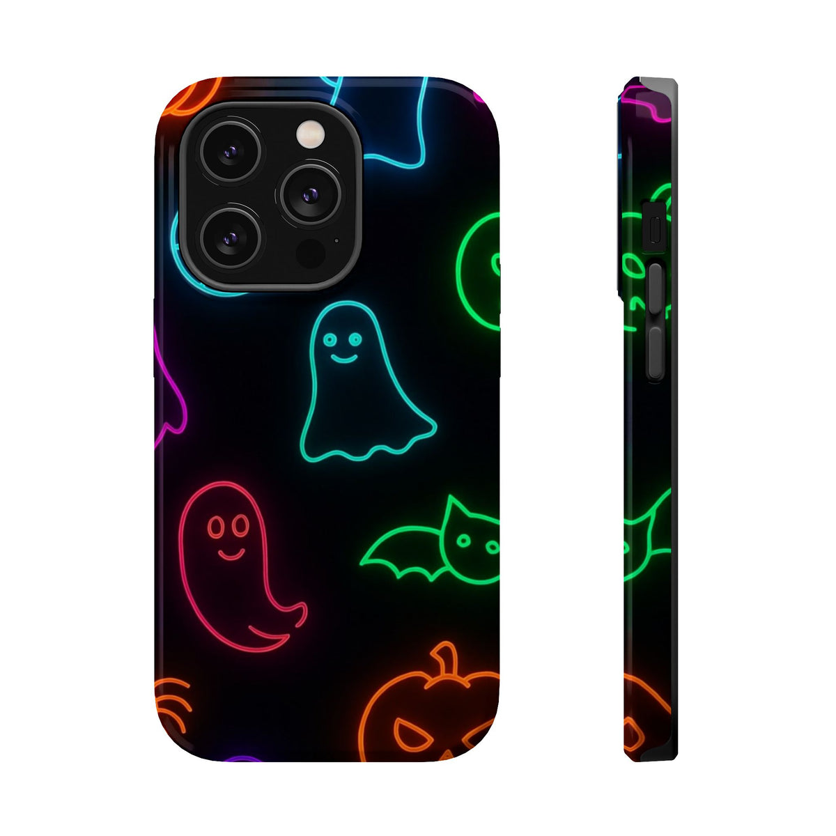 Neon Halloween Magnetic Phone Case, alternate view