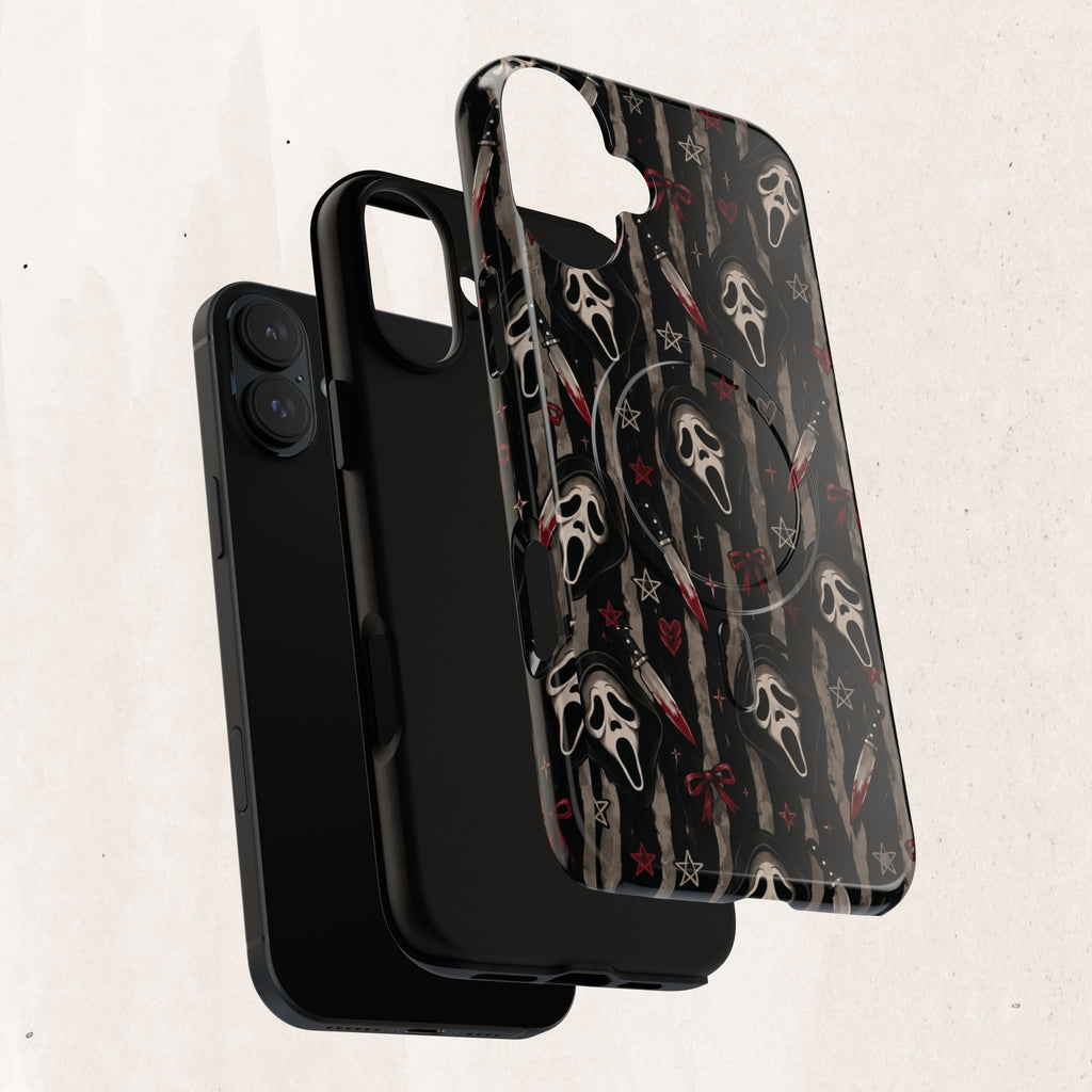 Ghostface Pattern iPhone Case