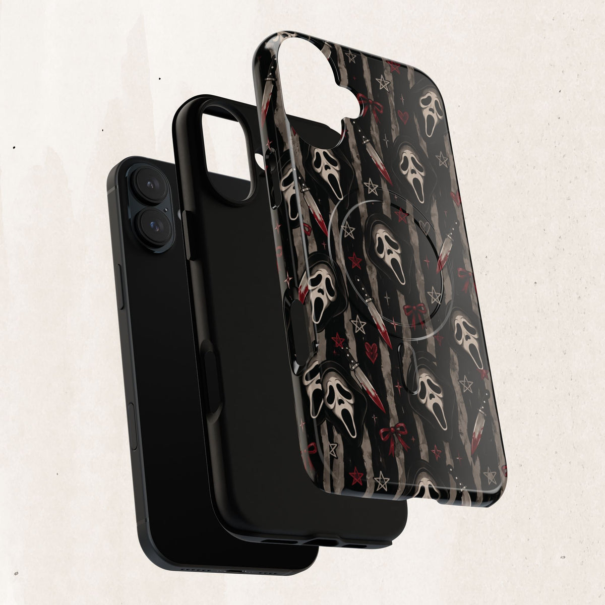 Ghostface Pattern iPhone Case