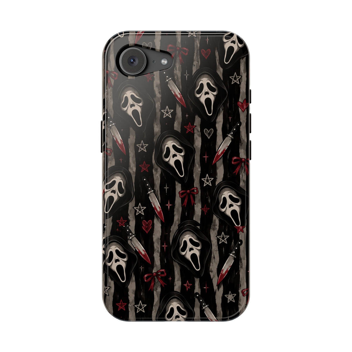Ghostface Pattern iPhone Case, alternate view