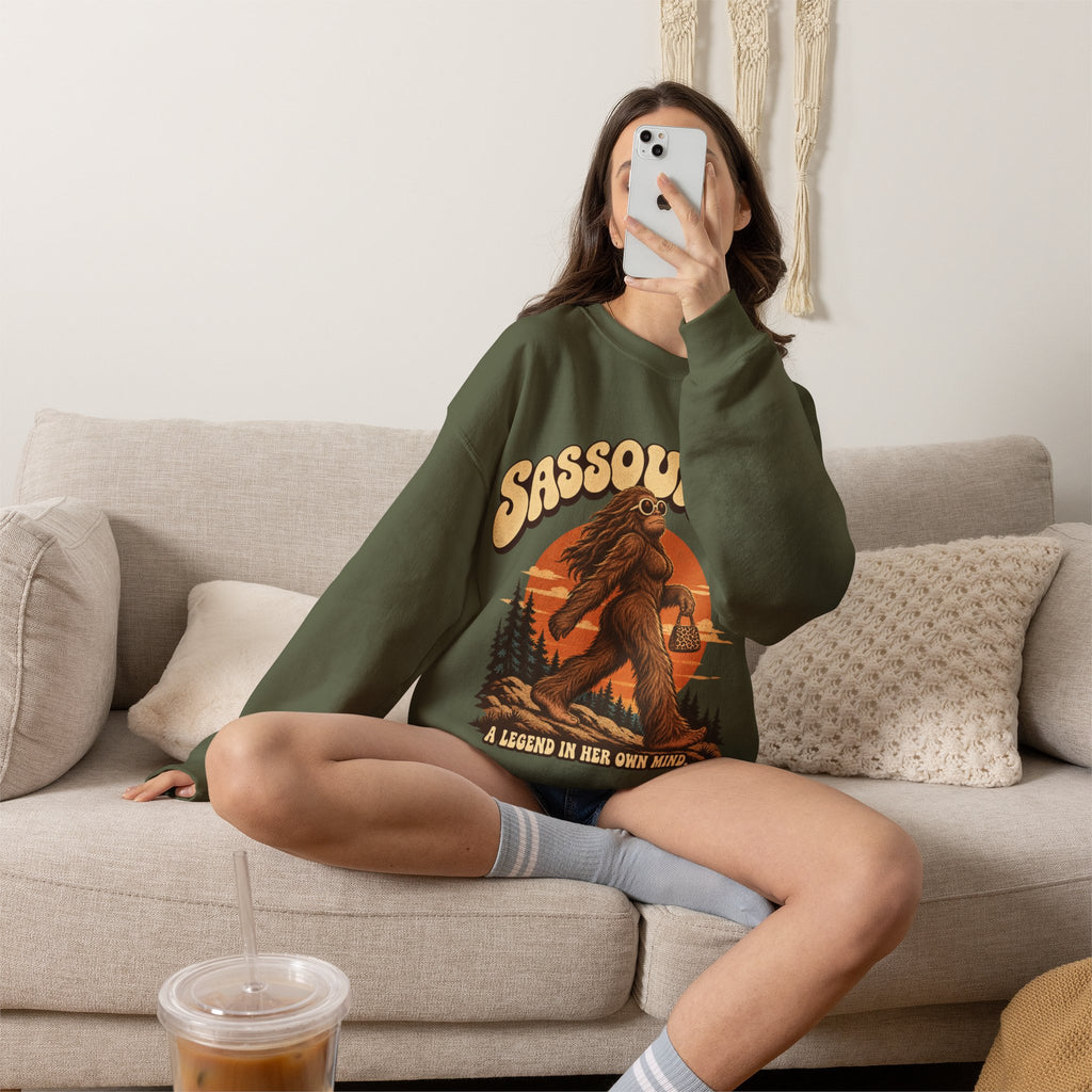 Sassquatch Crewneck Sweatshirt