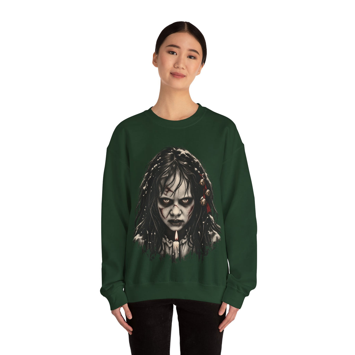 Exorcist Christmas Crewneck Sweatshirt