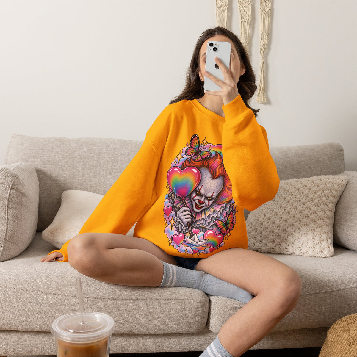 Pennywise Rainbow Crewneck Sweatshirt